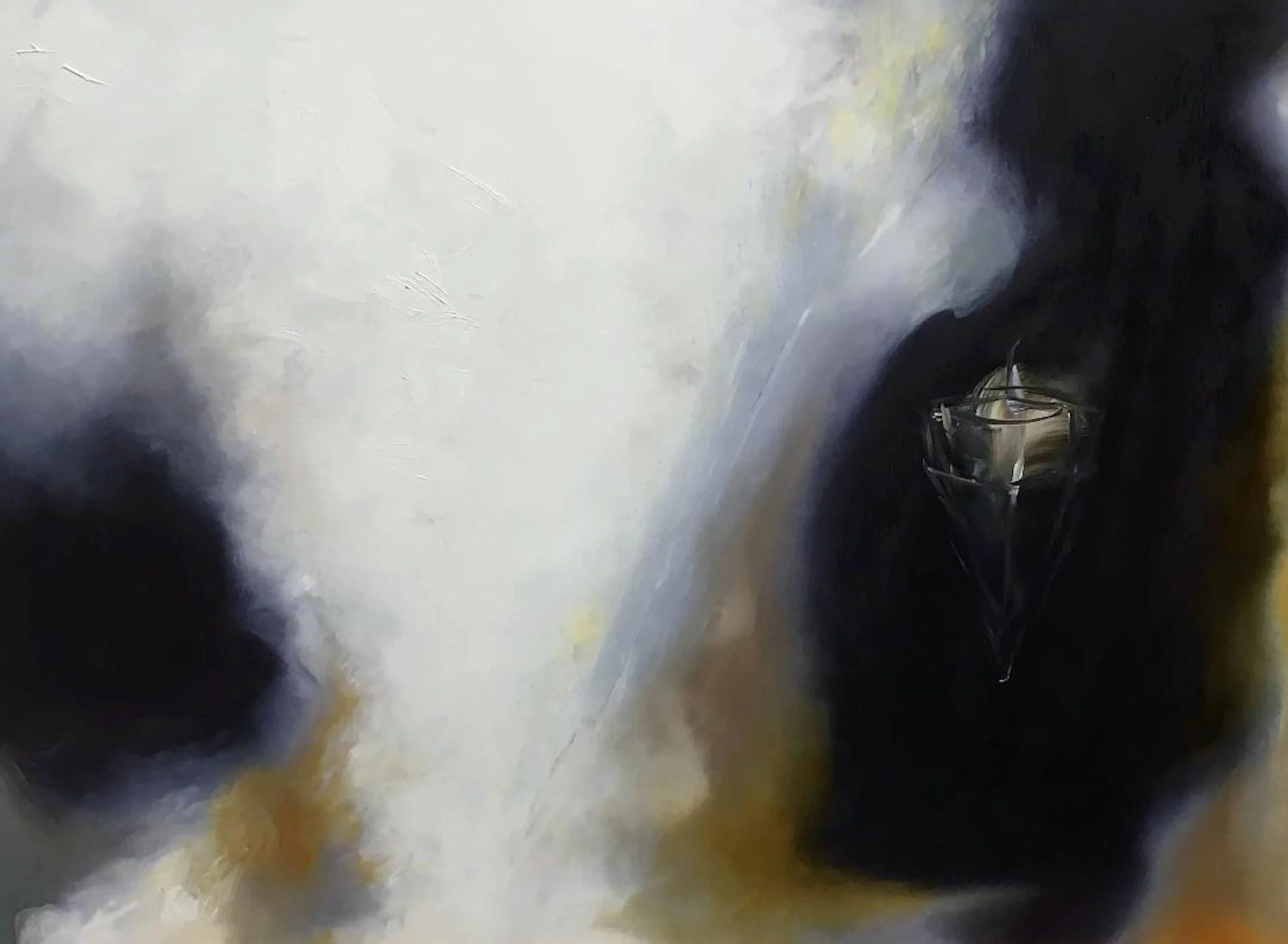 Found Object No. 1, H30" x W40", oil on panel (SOLD)
