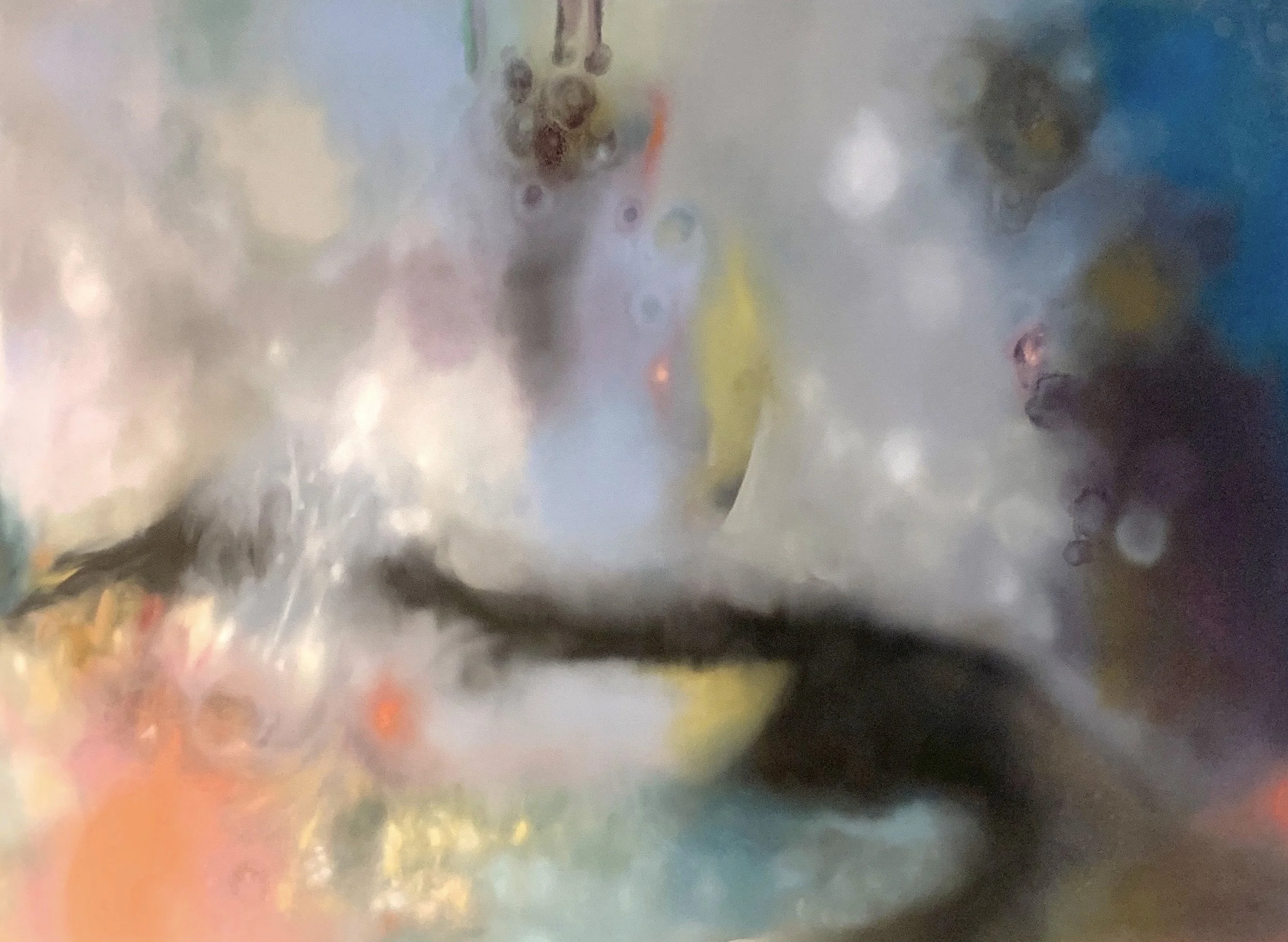 Climb Back In, H48" x W60", oil on canvas (SOLD)