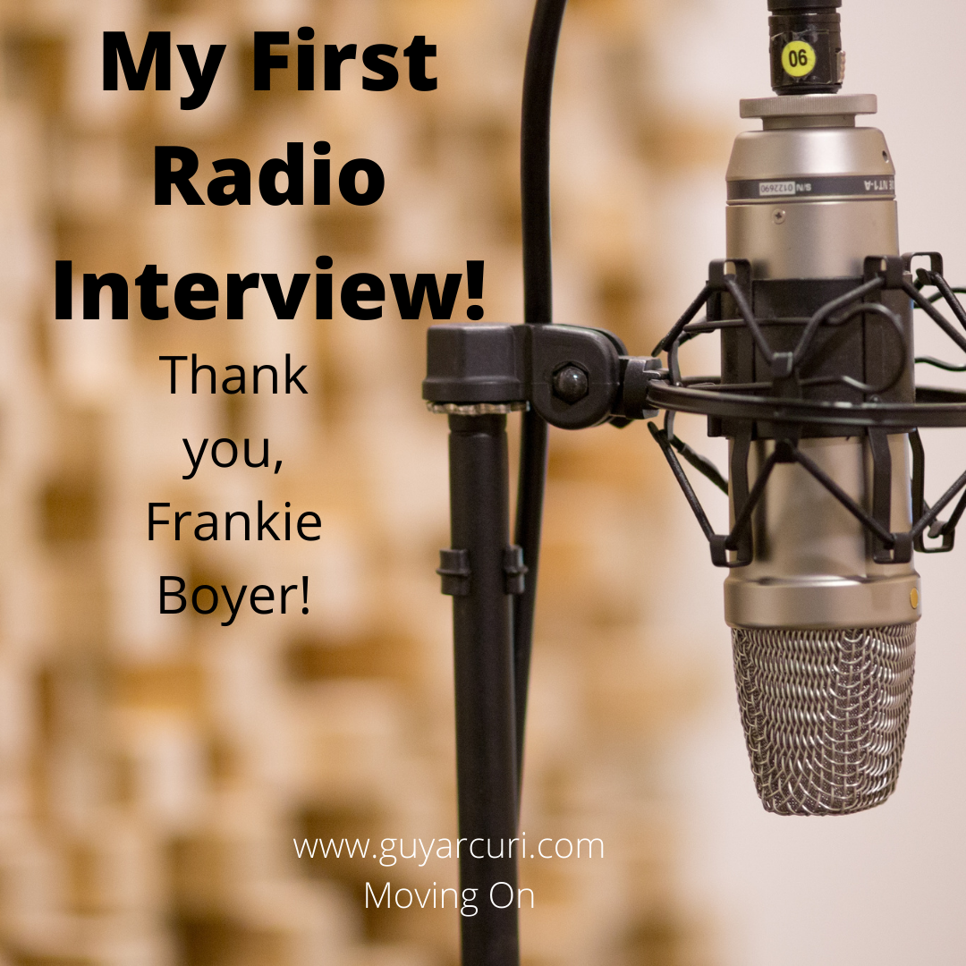 Guy’s First Radio Interview:  The Frankie Boyer Show