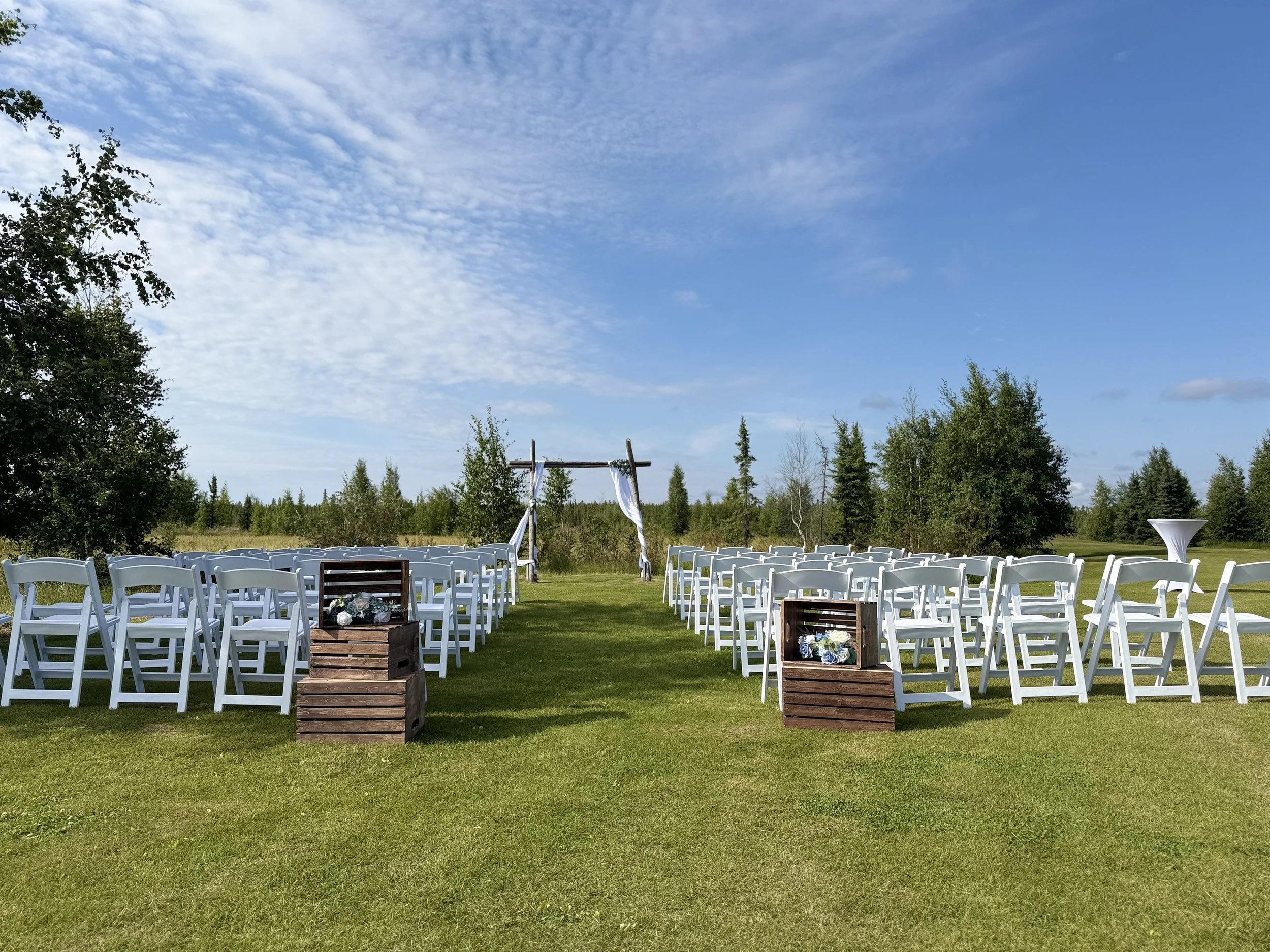 Wedding Ceremony at Osprey Meadows 