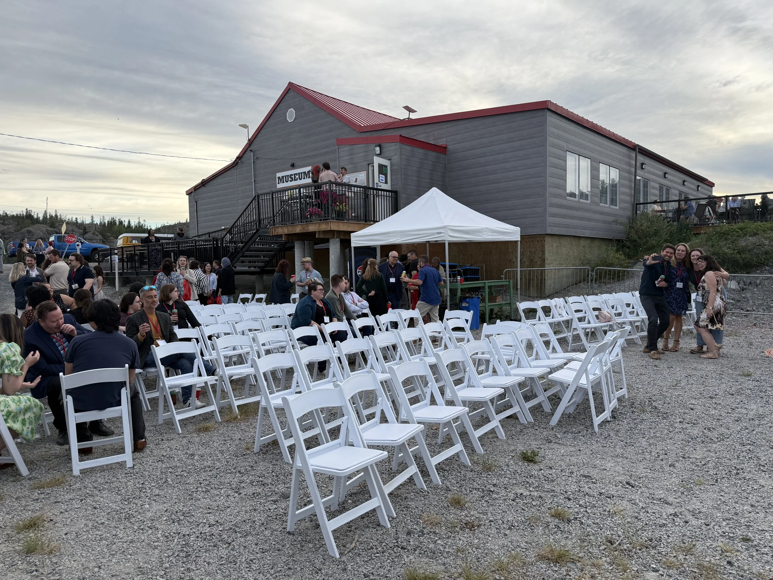Concert at Yellowknife Historical Museum 