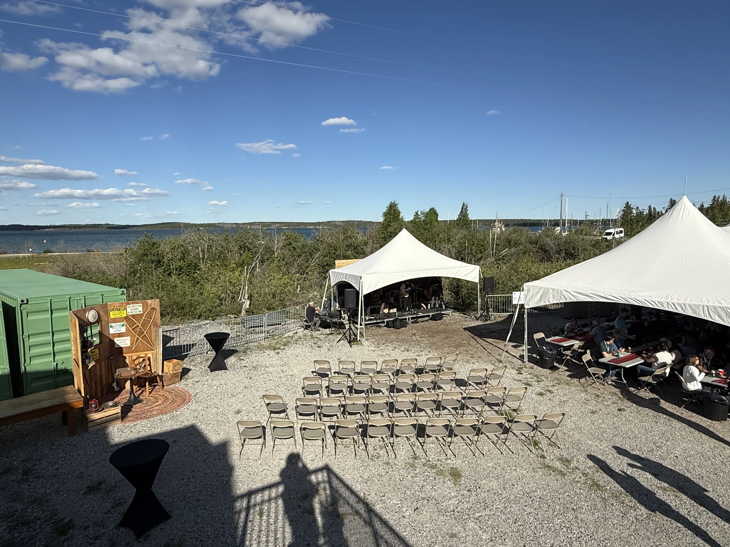 Conference event at The Yellowknife Historical Museum 