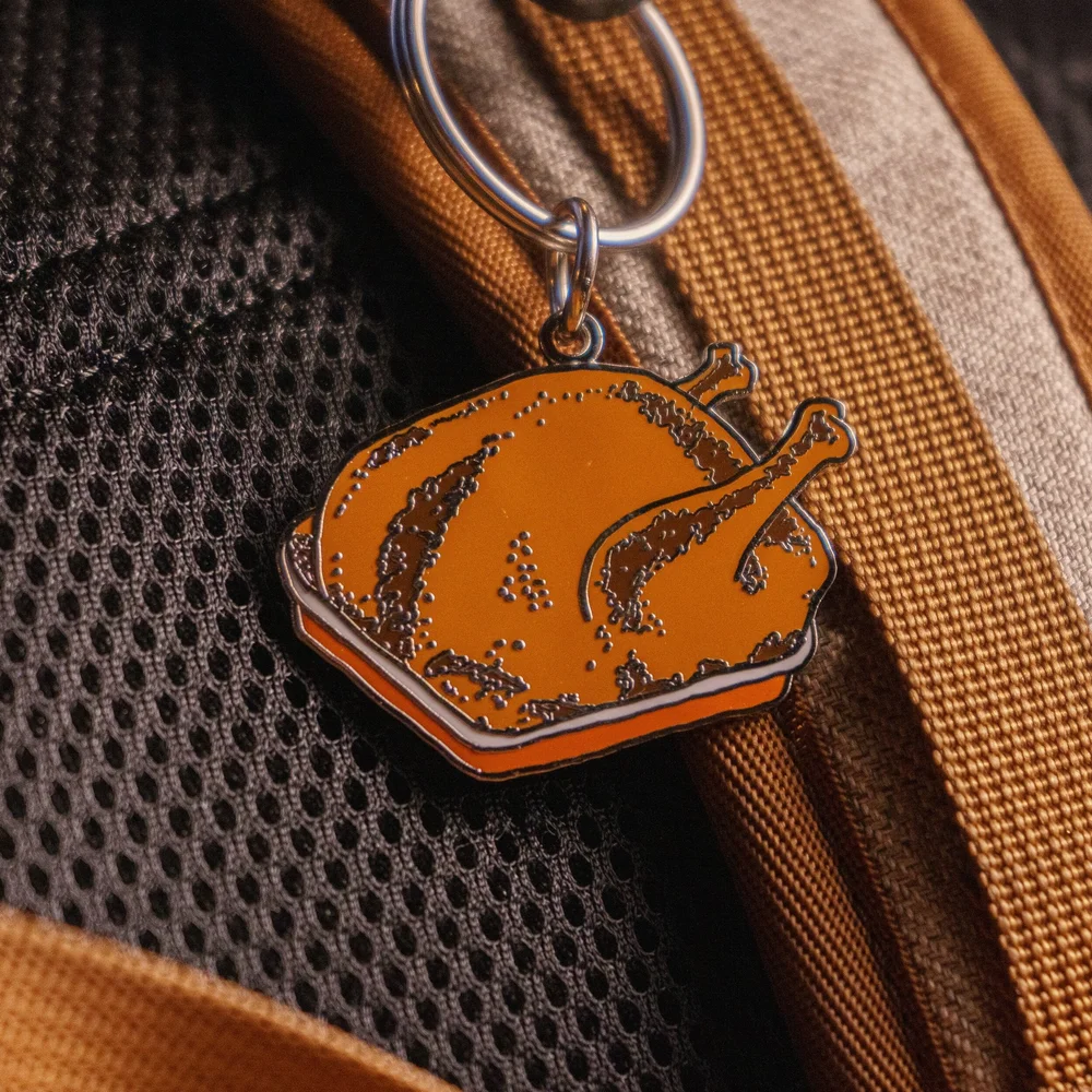 rotisserie chicken keychain — Wonderoast.inc