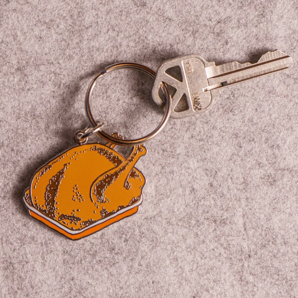 rotisserie chicken keychain — Wonderoast.inc