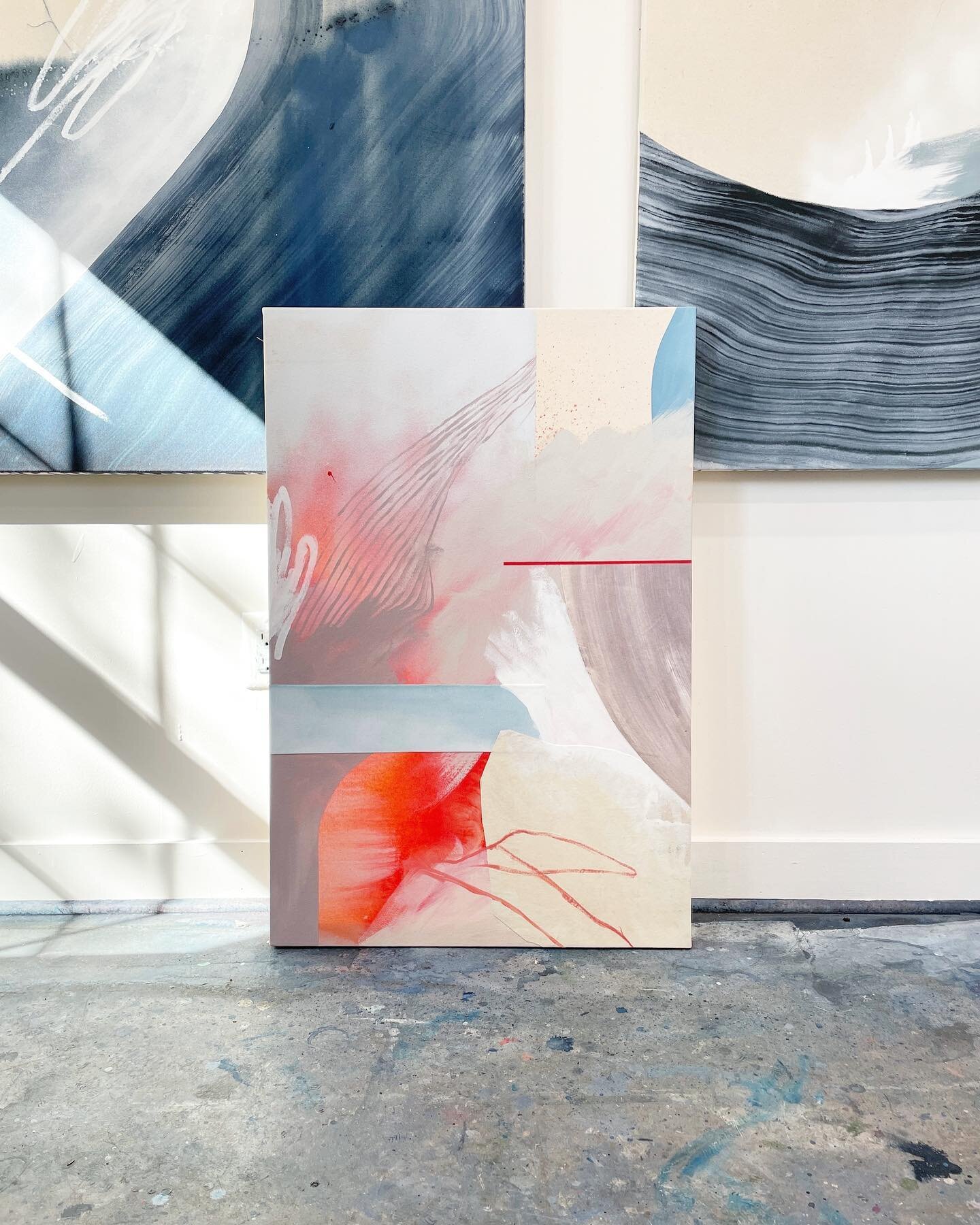 Fiery red has my heart ❤️⁠
⁠
.⁠⁠
.⁠⁠
.⁠⁠
.⁠⁠
.⁠⁠
#artanddesign #womanartists #creativehappylife #artistmother #lovewhatyoudo #artingandmothering #artmother⁠⁠
#workhardplayhard #abstractpainting #emergingartist #interiorinspo #inspiration #modernart #