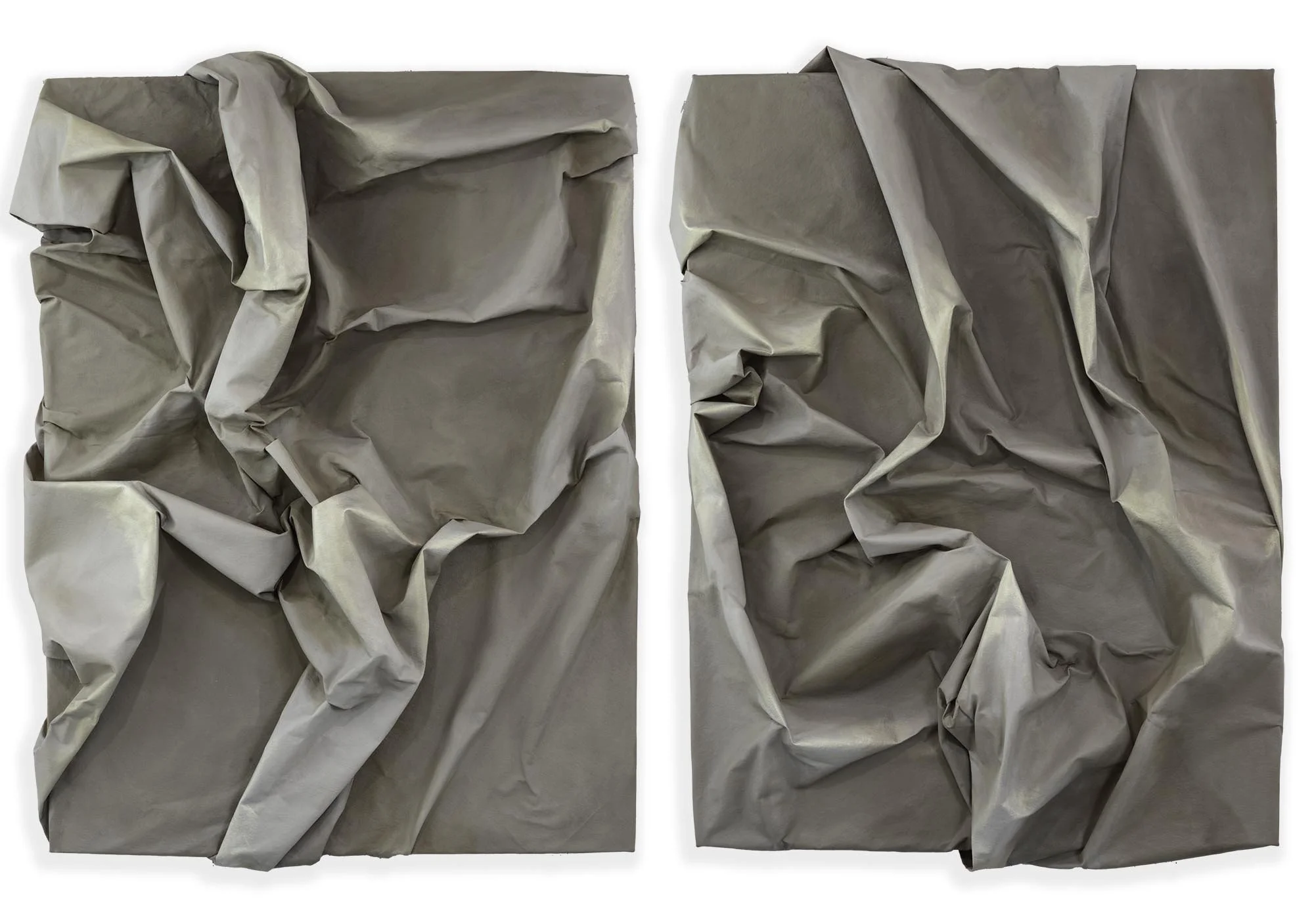 Siphon - 52x38 each - Acrylic on sculpted canvas