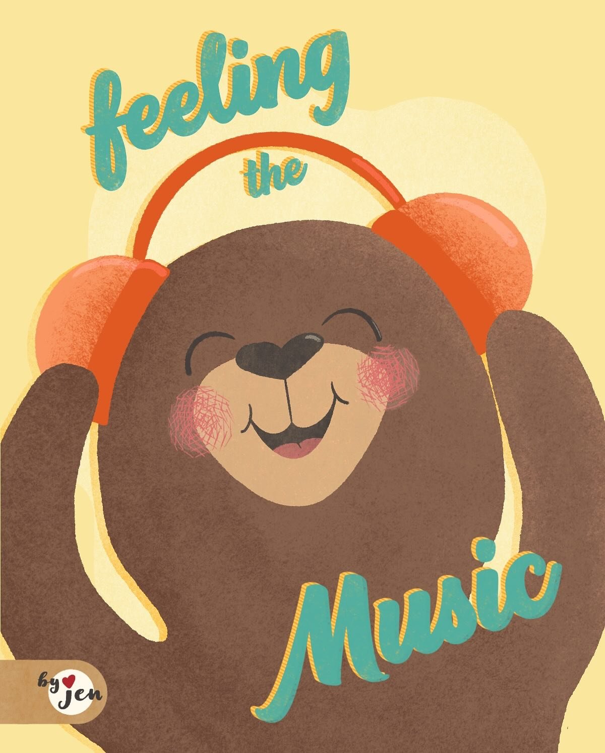 Beary happy vibes for the weekend 🎶

More @artmakersclub fun with #MakingArtEveryday prompt: headphones

#whimsicalillustration #cuteillustration #artist #artistsofinstagram #greetingcarddesign #illustratedart #drawntoart #portfoliobuilding #makemar
