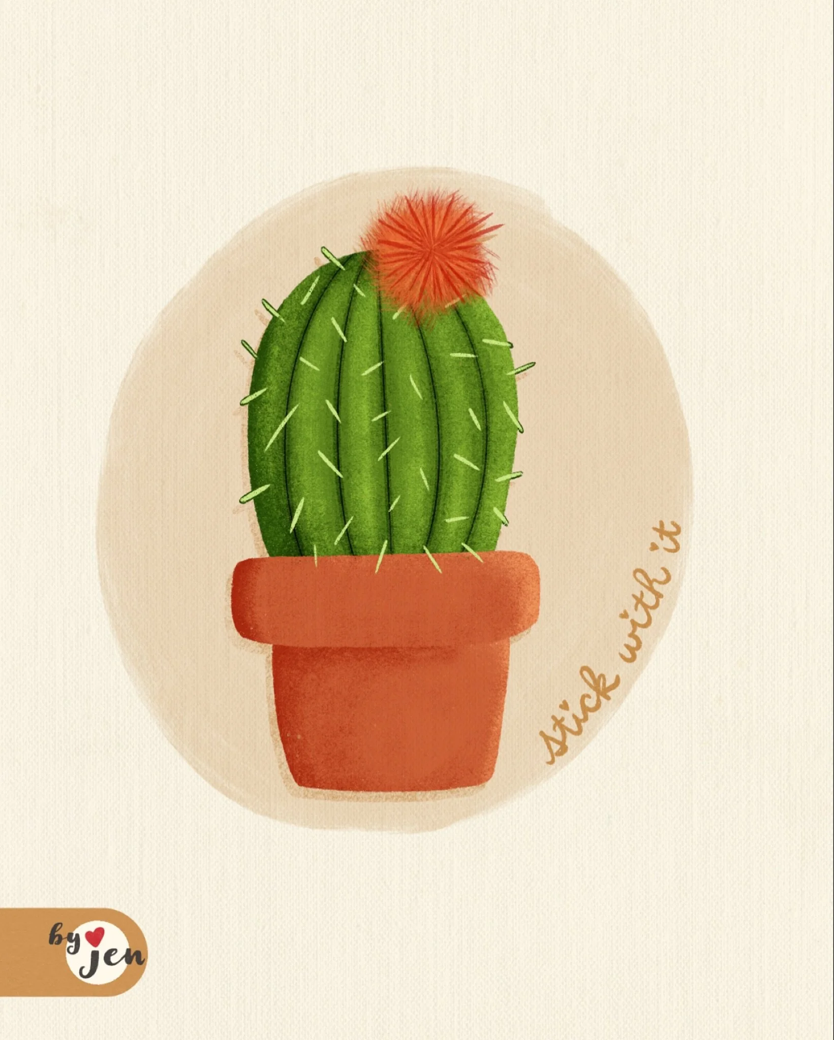 Looking sharp 🌵

30 Day Style Play by @makeartthatsells @lillarogers Day 24: A little cactus in a pot

#lillasstyleplay2025 #whimsicalillustration #cuteillustrations #makearteveryday #makingarteveryday #artistsofinstagram #iĺlustratorsoninstagram