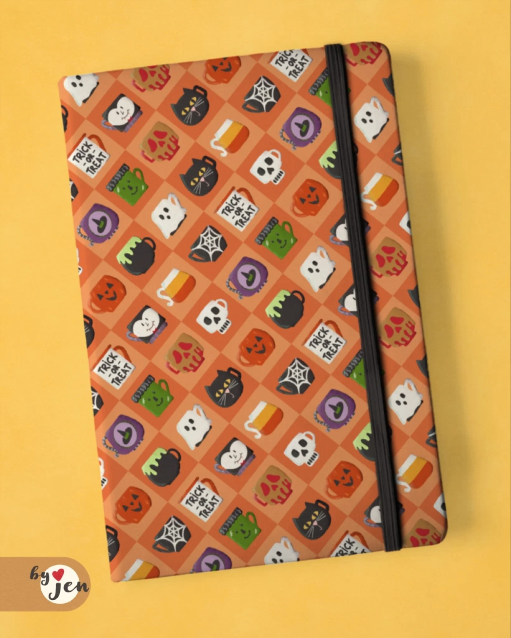 This festive notebook is &ldquo;bound&rdquo; to make you smile 📓

I was playing with yesterday&rsquo;s mugs to create today&rsquo;s notebook cover pattern. And I have even more plans for it, including more mugs for the upcoming holidays &hearts;️ An