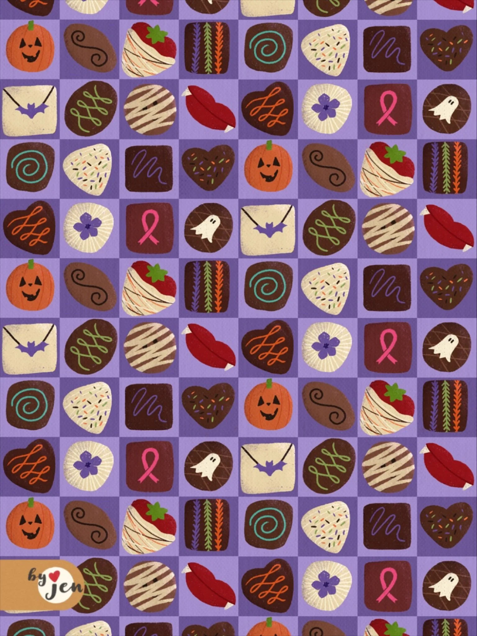 Pick your poison 😉 What&rsquo;s your favorite Halloween candy? 

Candy corns are my Halloween fave (and chocolate, but that&rsquo;s a given). I am working on updating some portfolio pieces and while working on my box of chocolates I decided to take 