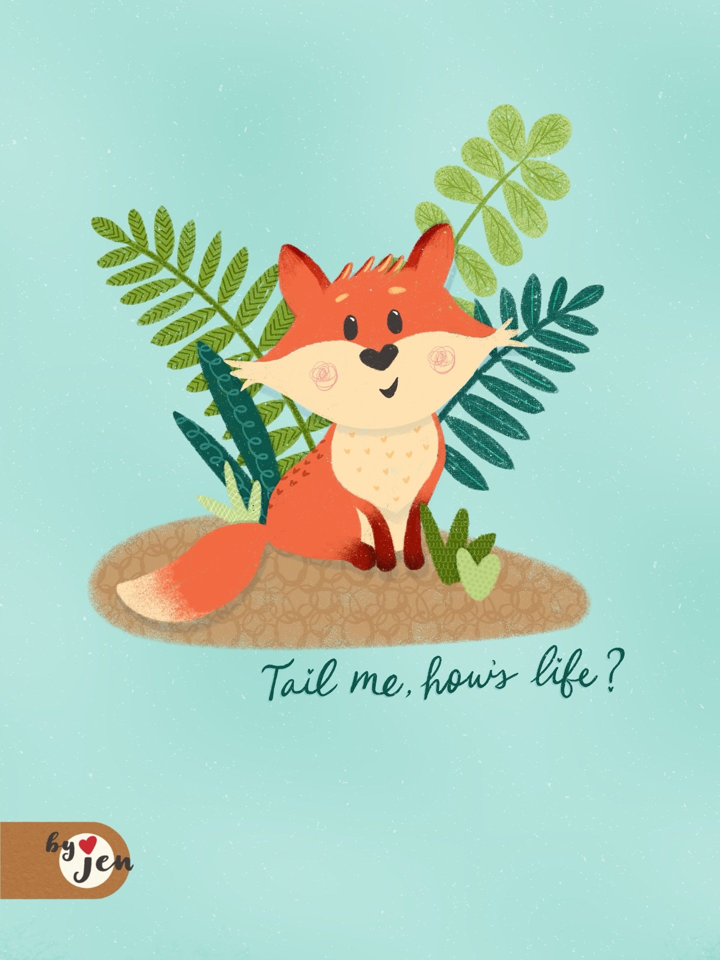 Having a fox-tastic day 🦊

Day 30: Fox. Had fun creating this fox and his little environment, being sure to find places to hide hearts 💕 

🏷️ #75art &bull; #75artwithgenna &bull; greeting card design &bull; pun loving &bull; surface design &bull; 