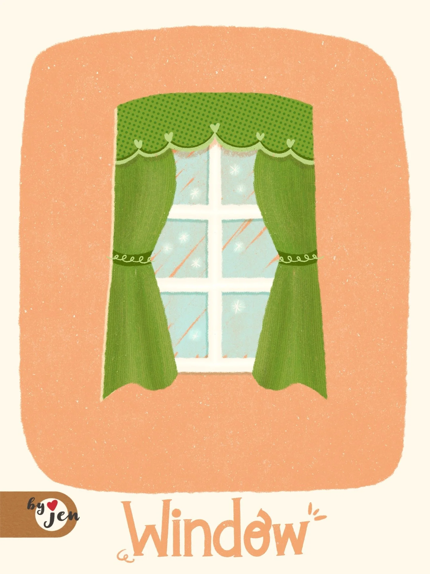 Don&rsquo;t let a little &ldquo;pane in the glass&rdquo; break your spirit 🪟

Day 19: Window with Curtains - My #100dayproject - the Midcentury Joy Project: simple reminders of joy created with a little midcentury flair ✨ My theme for Day 11-20 is C