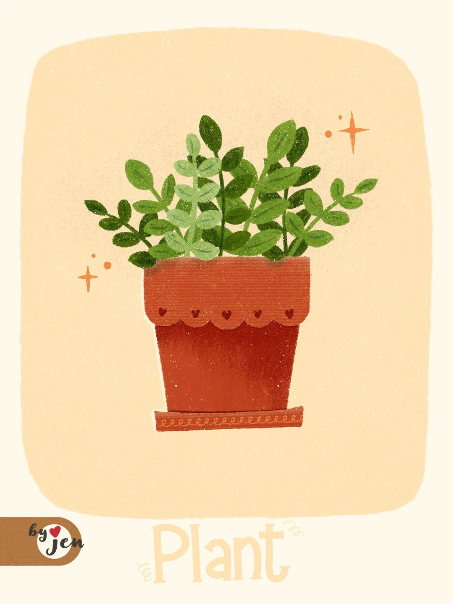 You grow, girl! You are &ldquo;unbeleafable&rdquo; 🍀

I really love how this little guy turned out. And this plant is certainly low maintenance for how perky and green it is 💚

Day 20: Potted Plant - My #100dayproject - the Midcentury Joy Project: 