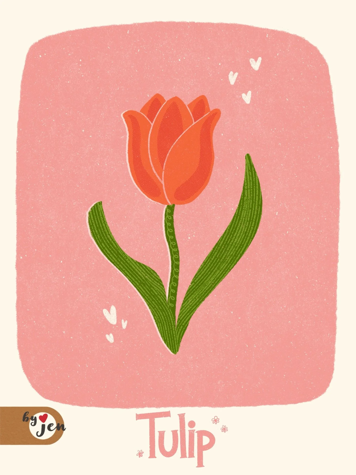Stand tall like a tulip 🌷

Day 22: Tulip - My #100dayproject - the Midcentury Joy Project: simple reminders of joy created with a little midcentury flair ✨ My theme for Day 22-30 is Nature Simplified

🏷️ @dothe100dayproject  #100dayproject2026 #100