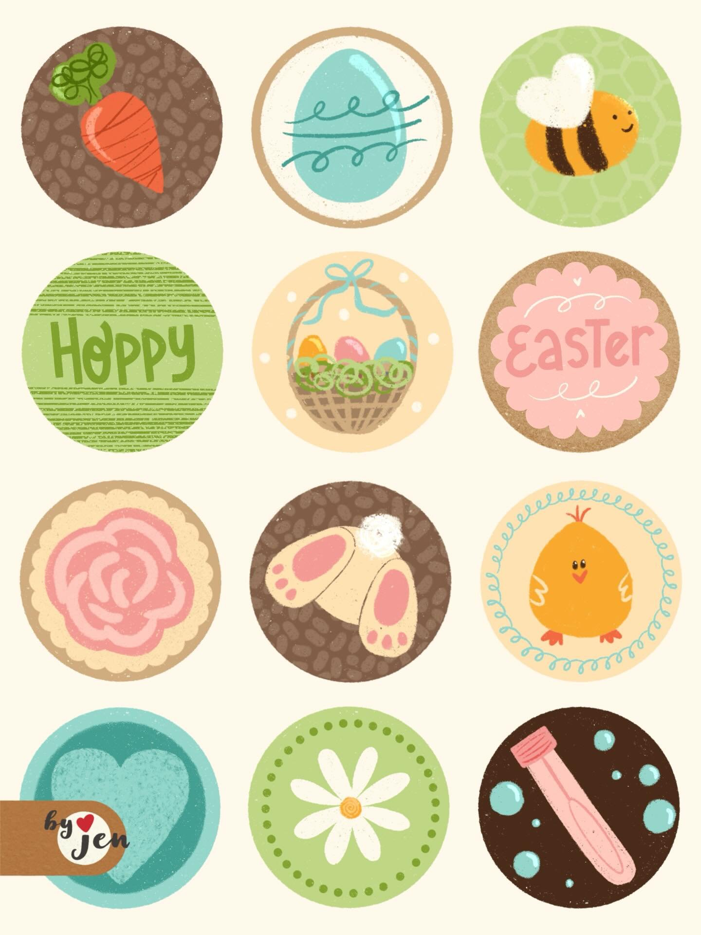 Hoppy Easter 🌷

🏷️ hoppy Easter &bull; bunnies &bull; simple pleasures &bull; Easter pattern &bull; surface pattern design &bull; fabric &bull; spring &bull; easter basket &bull; dry brush &bull; gouache style &bull; home decor &bull; greeting card