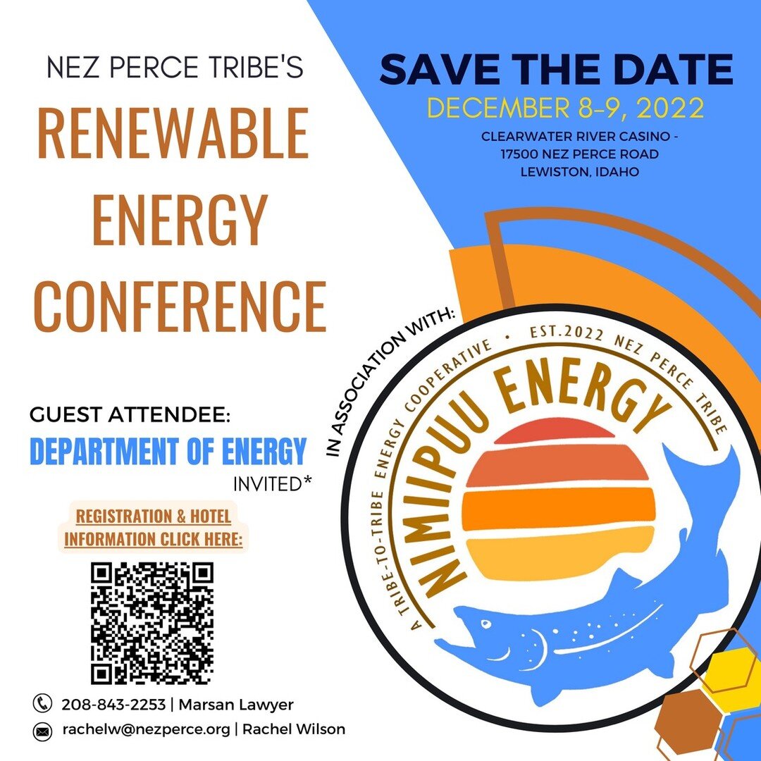 Our move to renewable energy is paramount, and so is putting tribal voices at the forefront of that shift! We&rsquo;re exclusively inviting tribes to the Renewable Energy Conference from Dec 8 -9. If our energy future is to be just, we must be the ar