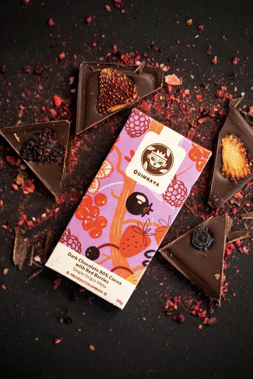 Quimbaya Chocolate Red Berries