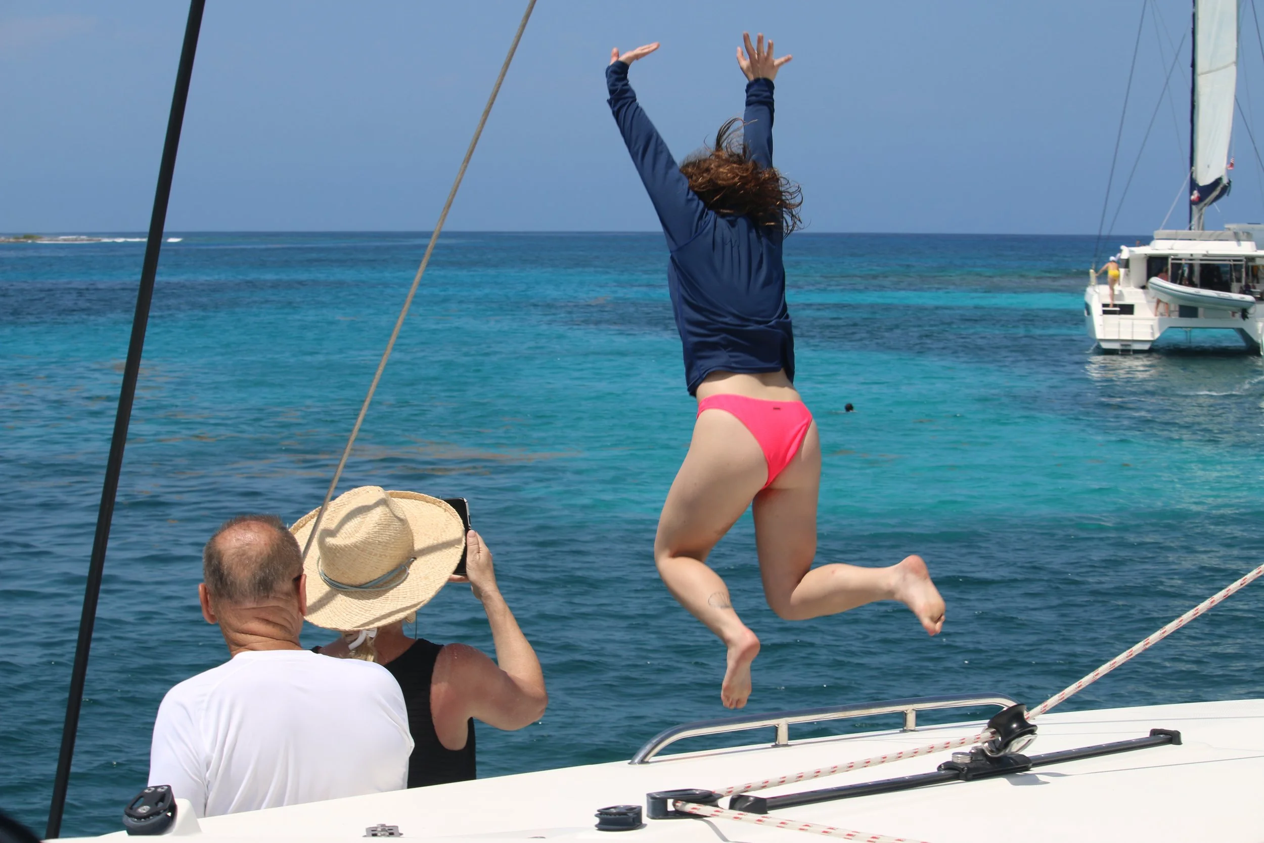 Alyssa takes the leap