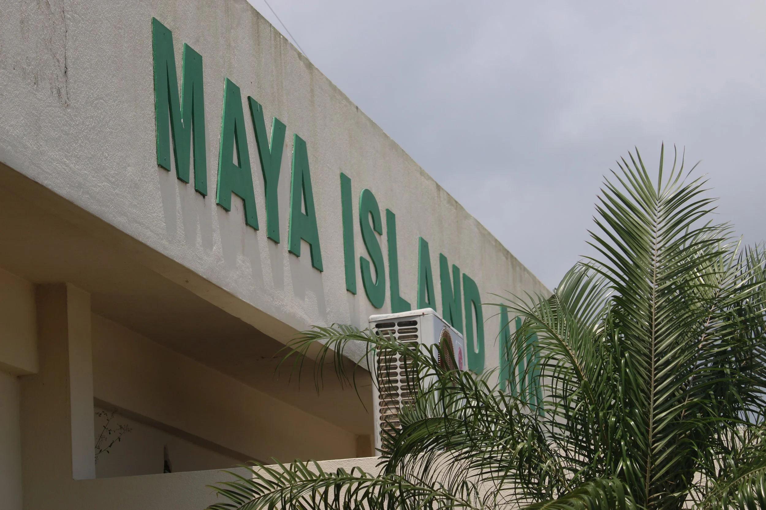 One of the two airlines serving Dangriga