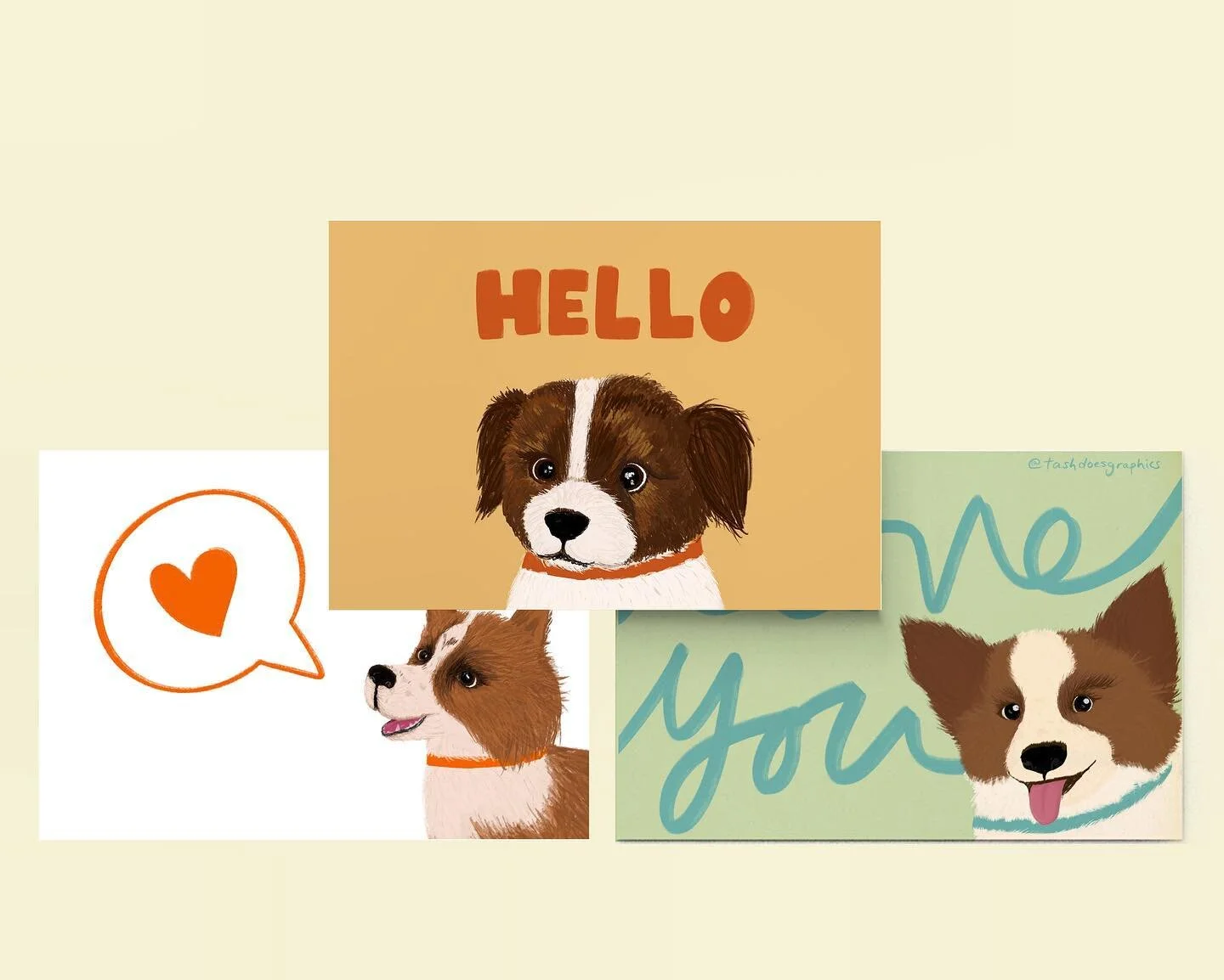 new illustrations of the new dogs at the shelter  @animalheartrescue  Not really a fan of how they&rsquo;ve turned out so may try and change my style 

#animalrescue #dogs #dogillustration #carddesign #postcards #doglovers #adoptdontshop #greetingcar