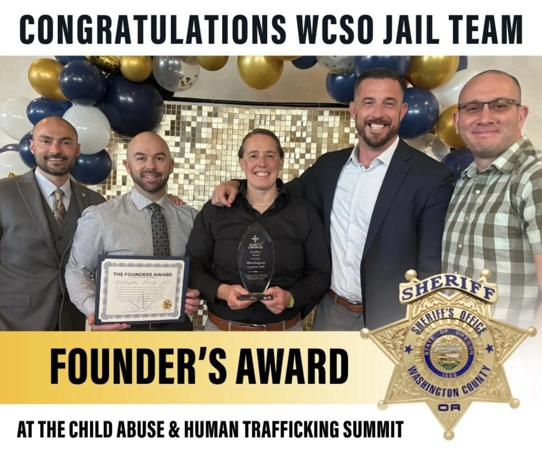Founders Award Awarded to the Washington County Jail