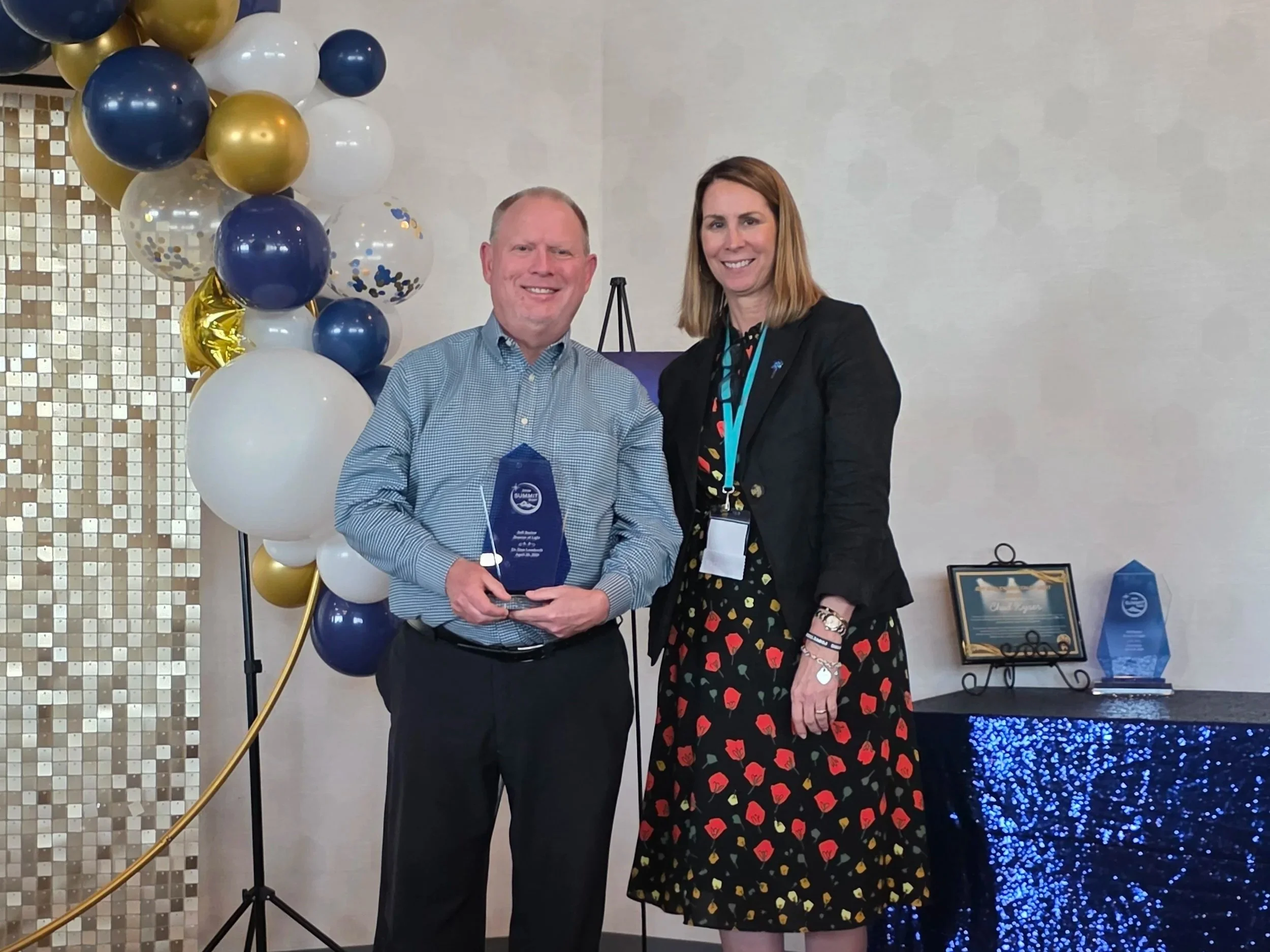 2026 Jeff Burlew Beacon of Light Award Awarded to Dr. Dan Leonhardt