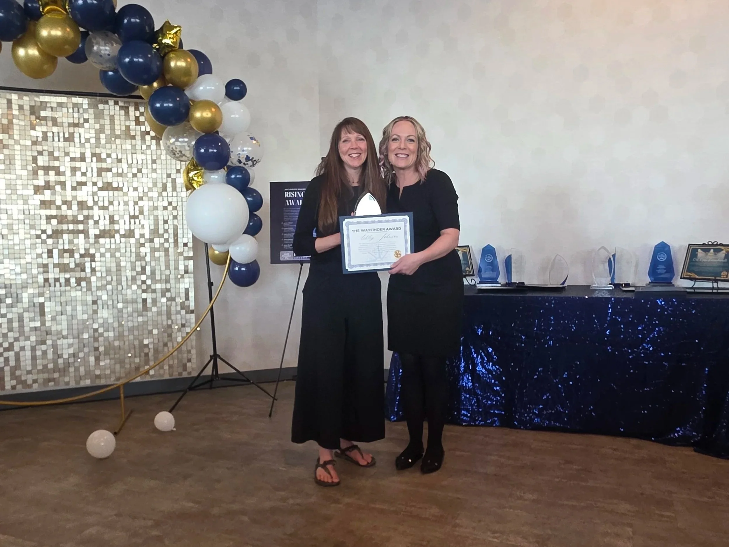 The Wayfinder Award awarded to Ashley Johnson