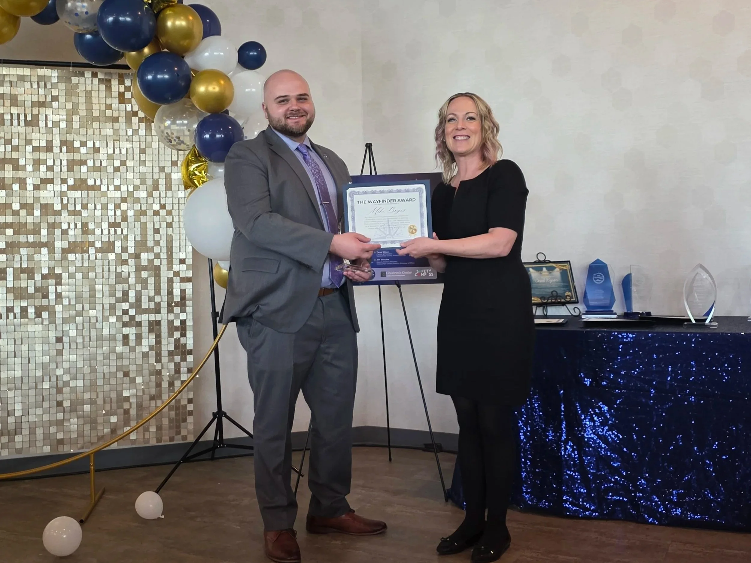 The Wayfinder Award Awarded to Mike Boyes