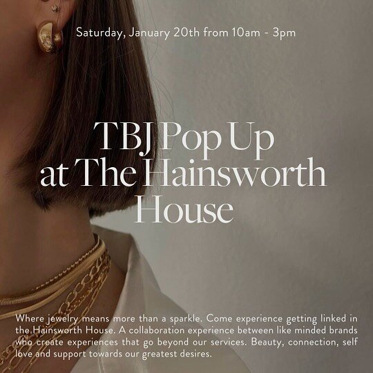 Introducing our new Community Pop-Up Experiences for 2024 at The House for our beautiful clients and local community! 

We are kick starting our monthly pop up experiences with one of our favorite local companies ever: @trulyblessedjewels 

HAINSWORT