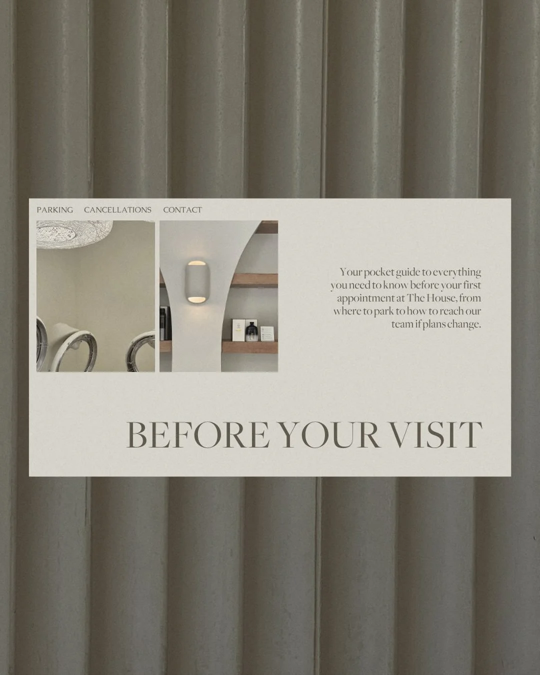 A few things worth knowing before your next visit to The House 〰️