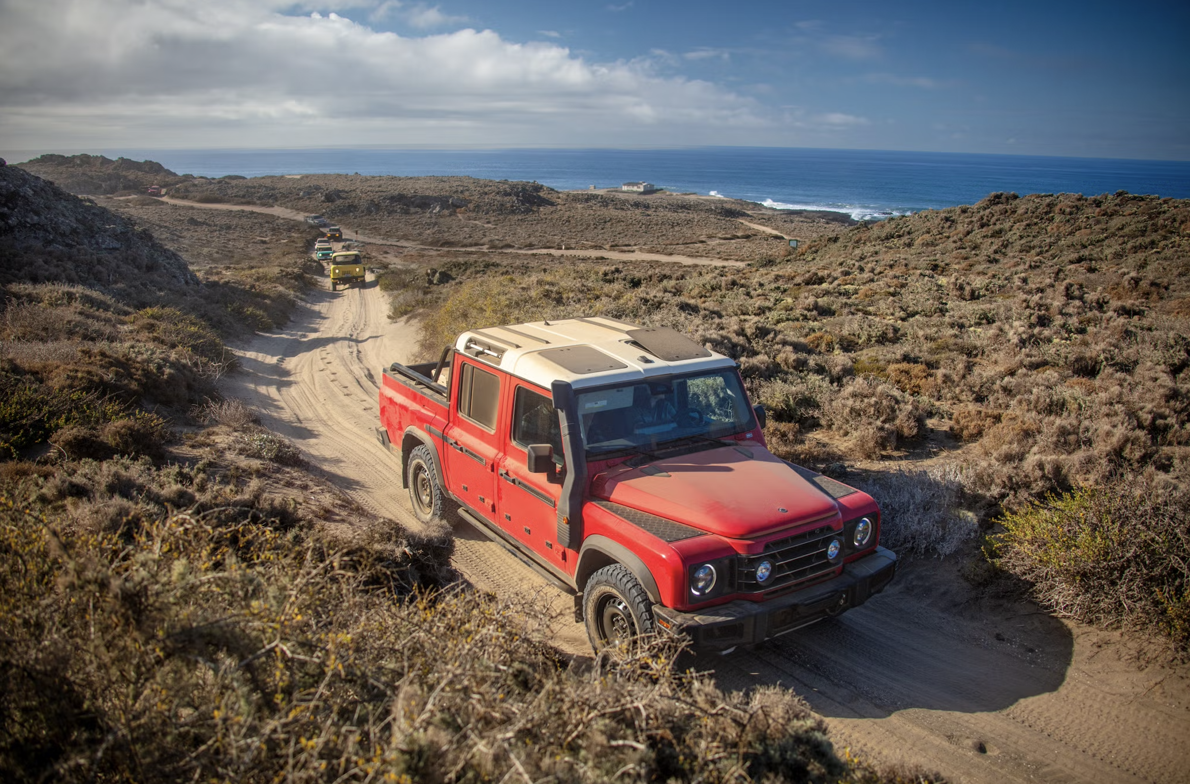 Car And Driver Tests an INEOS Grenadier On The Slow Baja Vintage