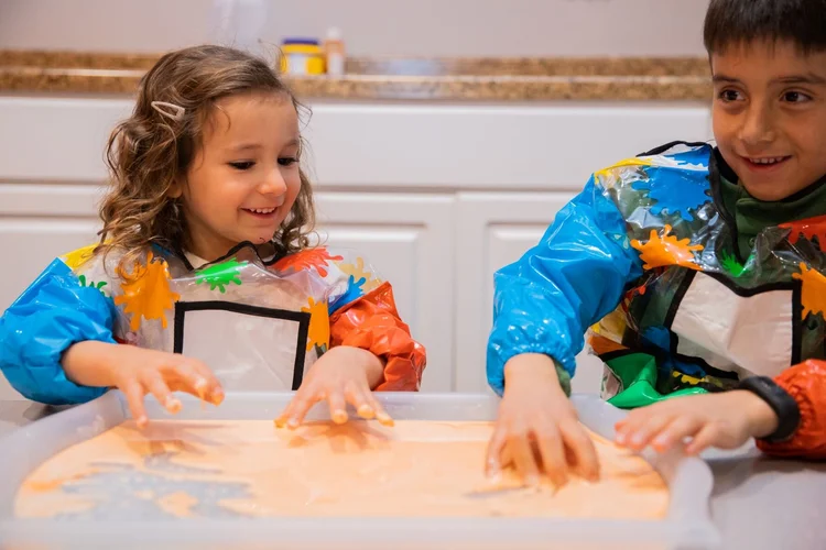 Sensory Art — Little Land Pediatric Therapy & Developmental Play Gym