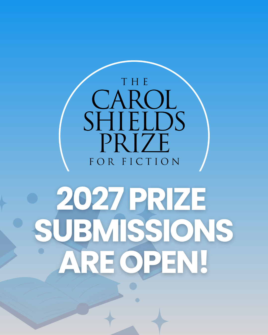 2027 Prize Submissions Are Open!