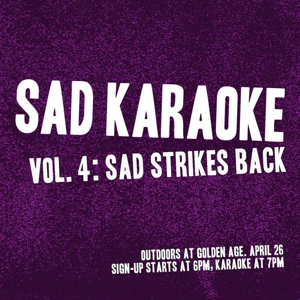 Sad Karaoke!