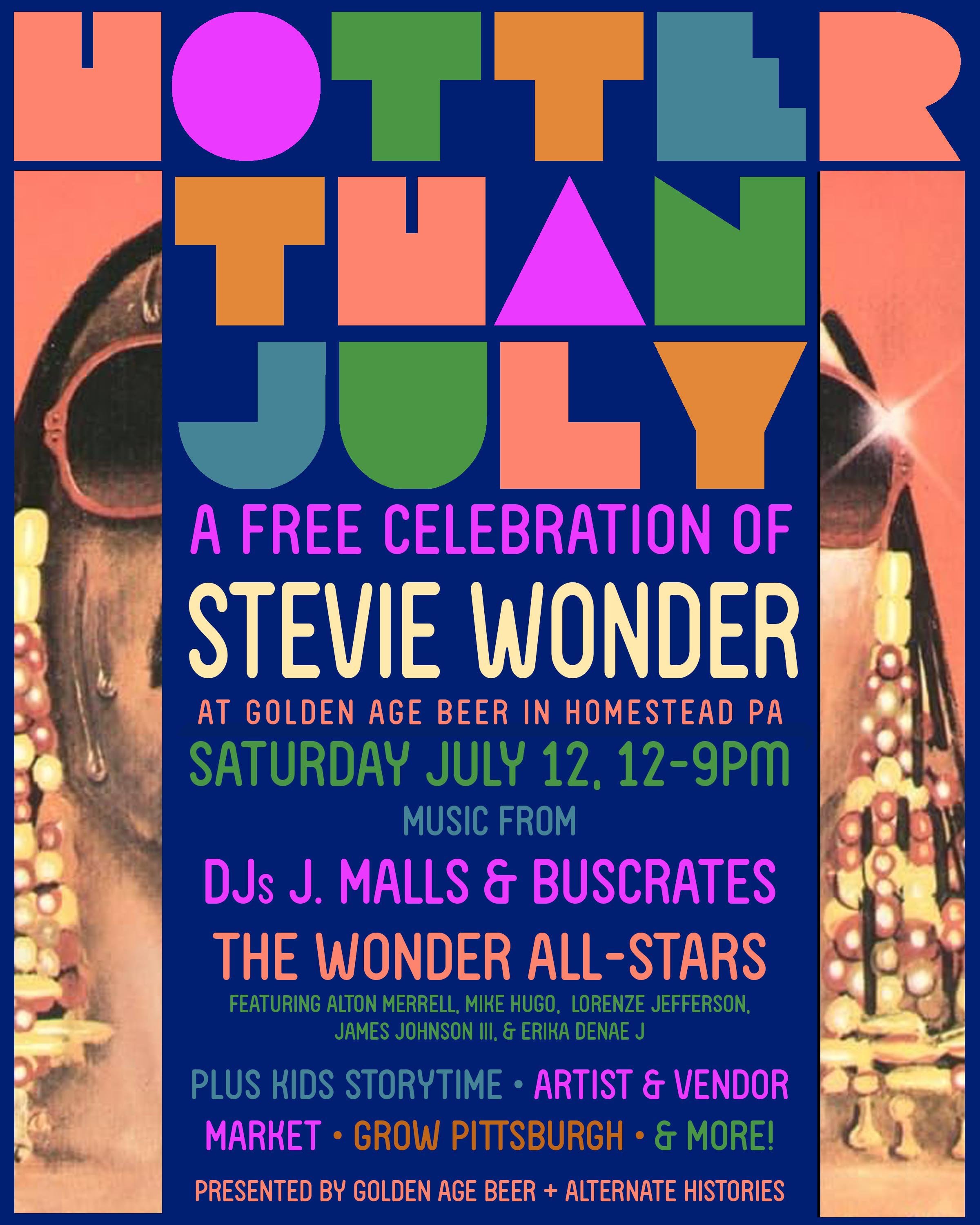 Hotter than July: A Free Stevie Wonder Tribute
