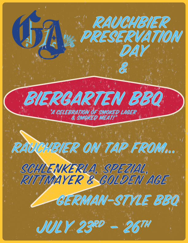 Historic Rauchbier Preservation Day (and Biergarten BBQ Weekend)