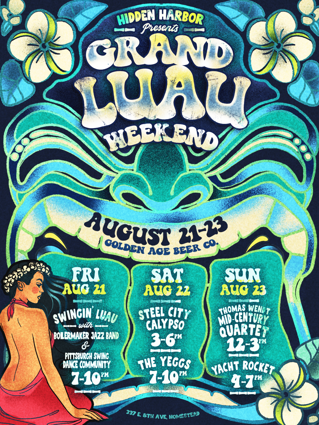 The Hidden Harbor Grand Luau at Golden Age