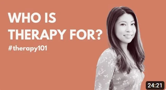 Why therapy matters and who it is for