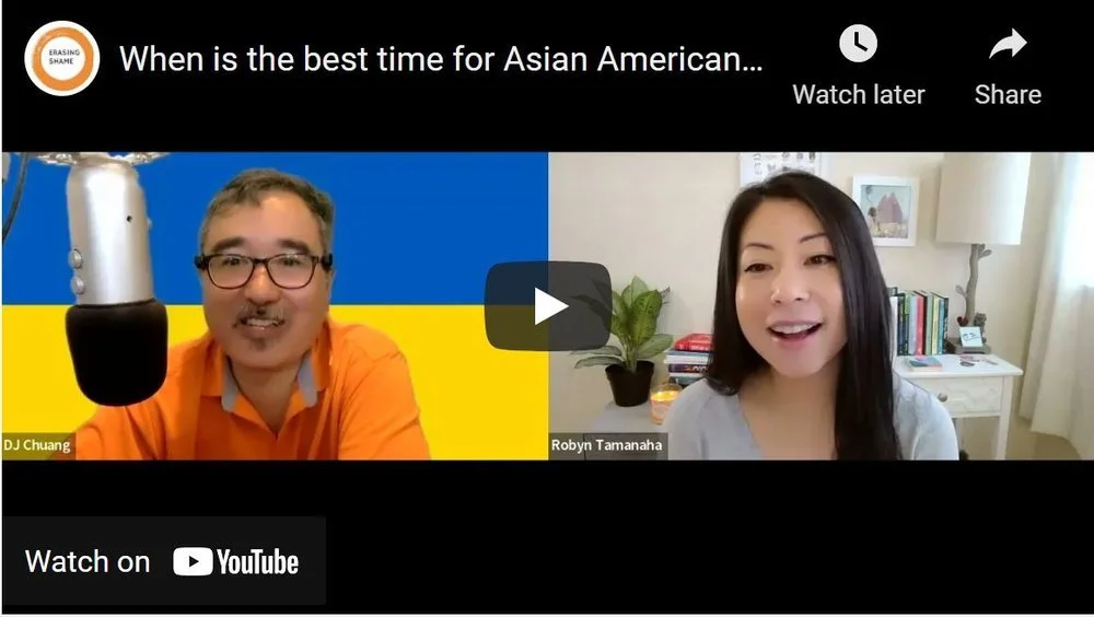 When is the best time for Asian Americans to talk about mental health?