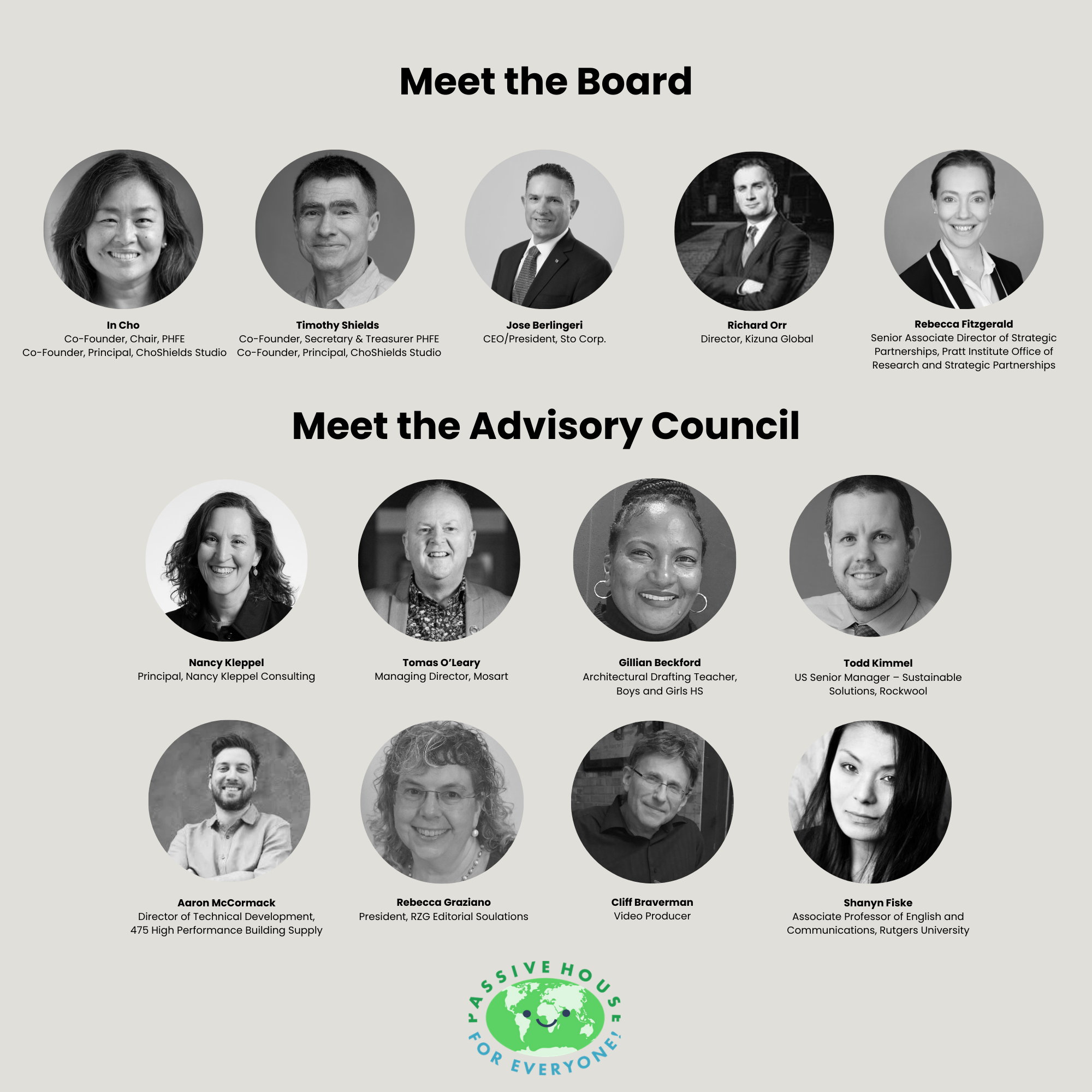 We’re Thrilled to Welcome Our Newly Expanded Board & Advisory Council!