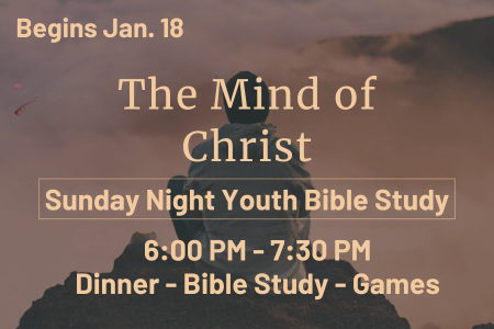 Youth Bible Study-Sundays