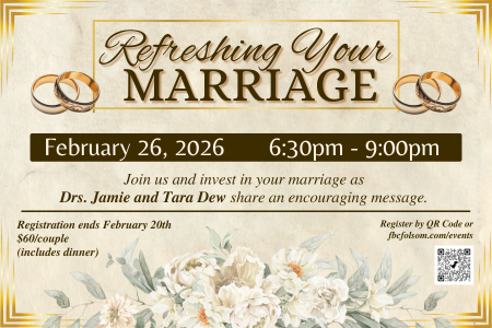Refreshing Your Marriage Event