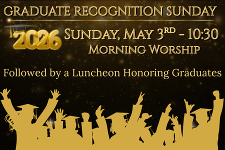 Graduate Recognition Sunday