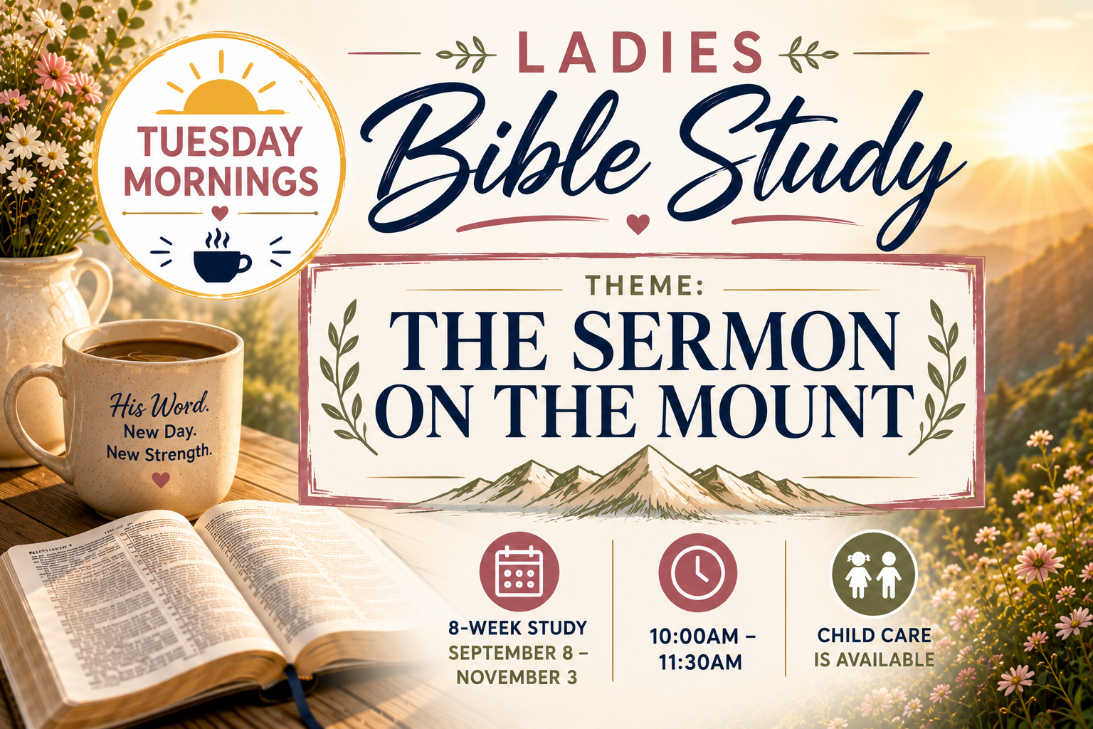 Ladies Tuesday Morning Bible Study