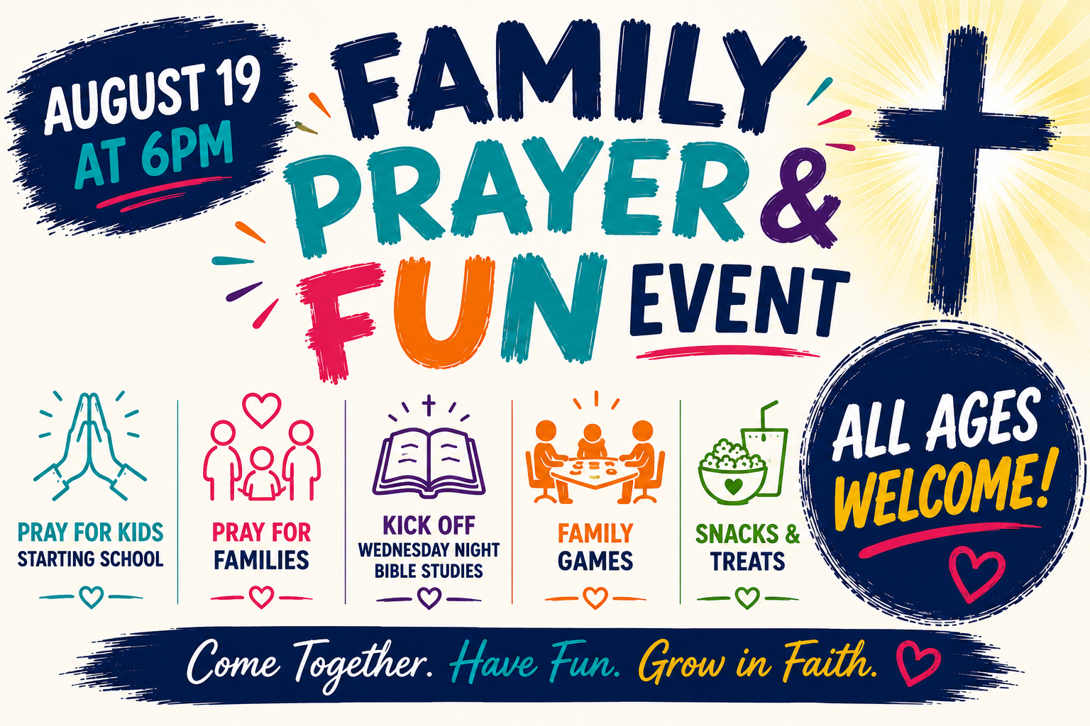 Family Prayer and Fun Event