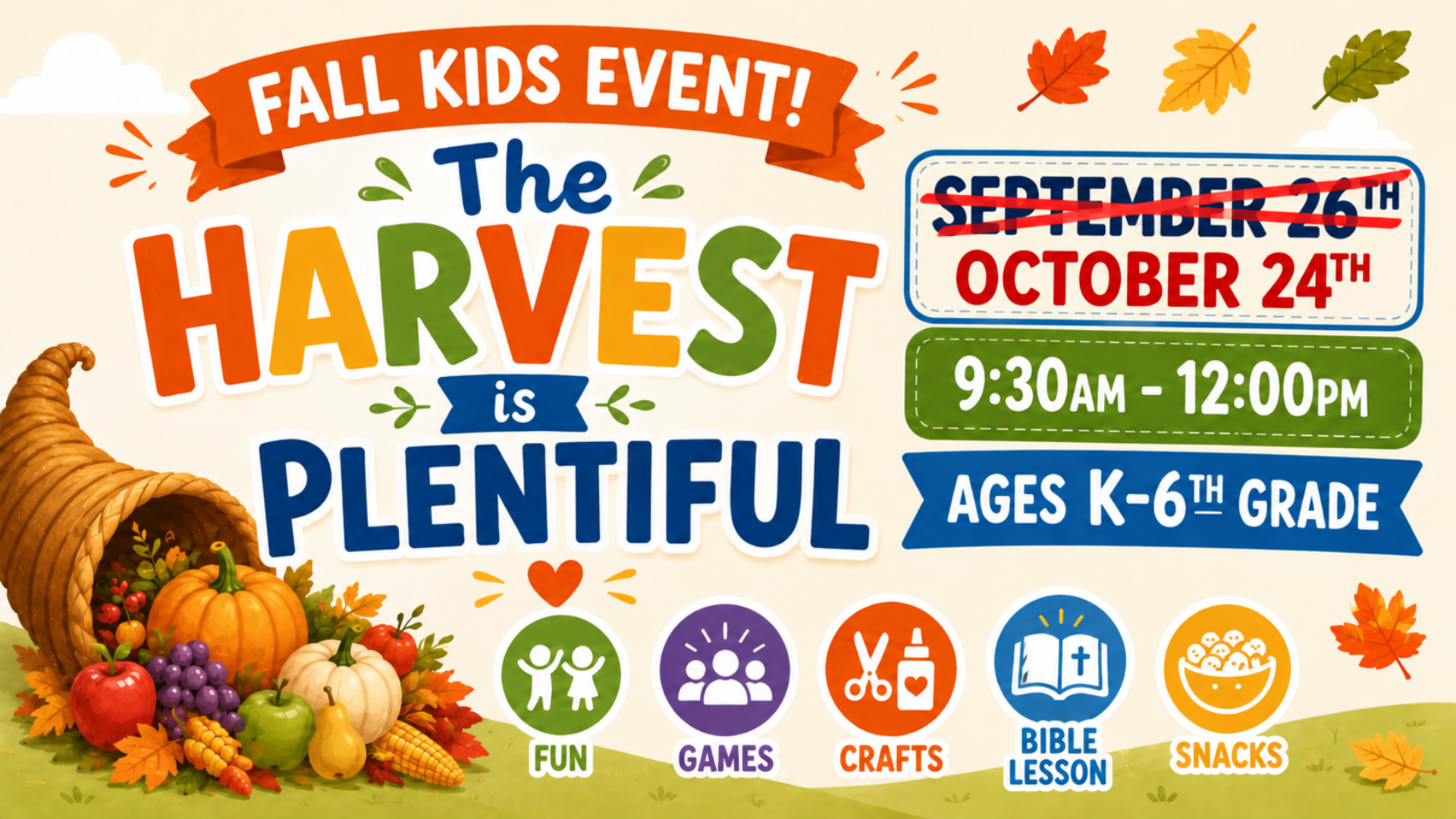 Fall Kids Event