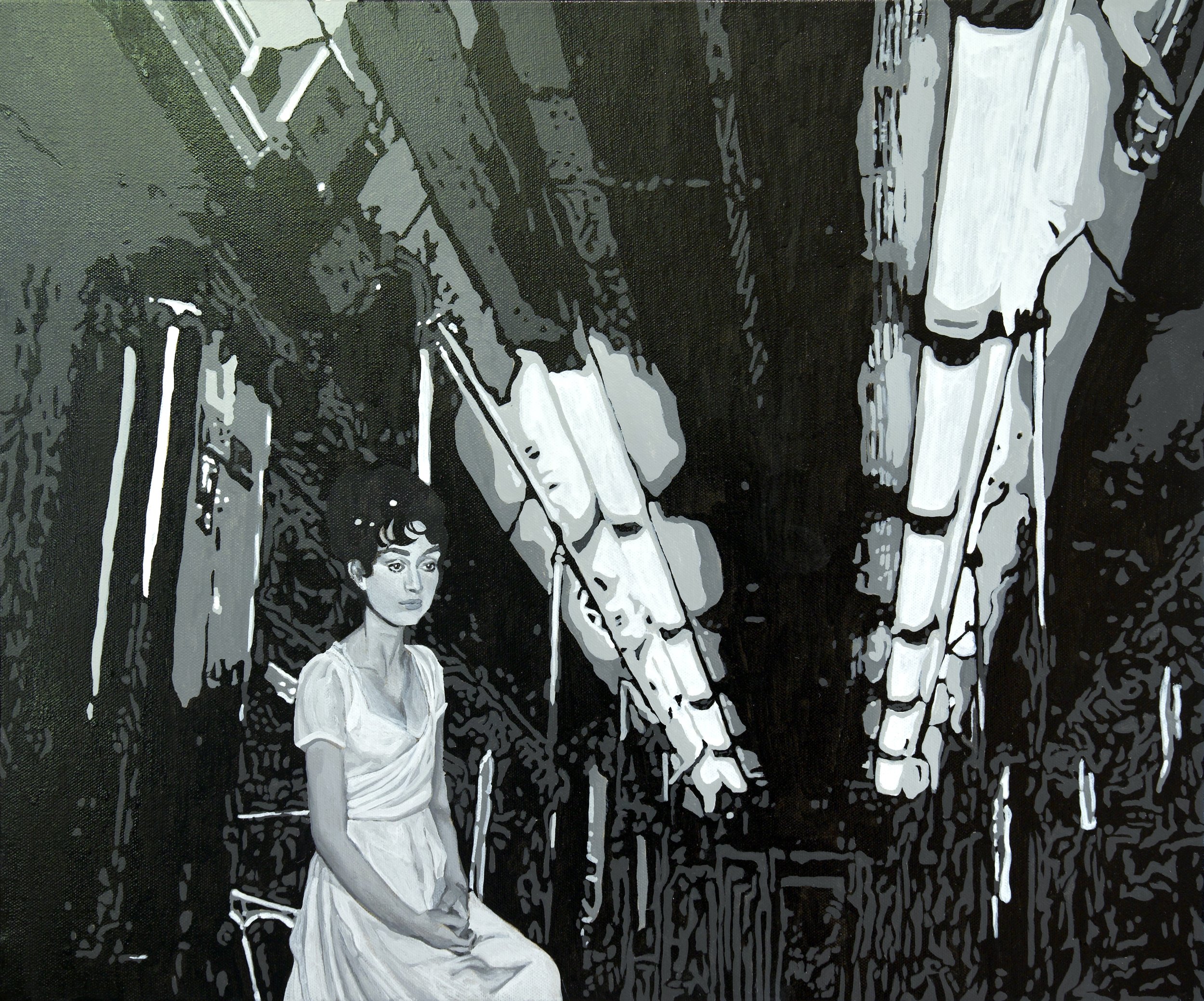 Bedford Nostrand, 2026, acrylic on canvas, 44 cm x 56 cm