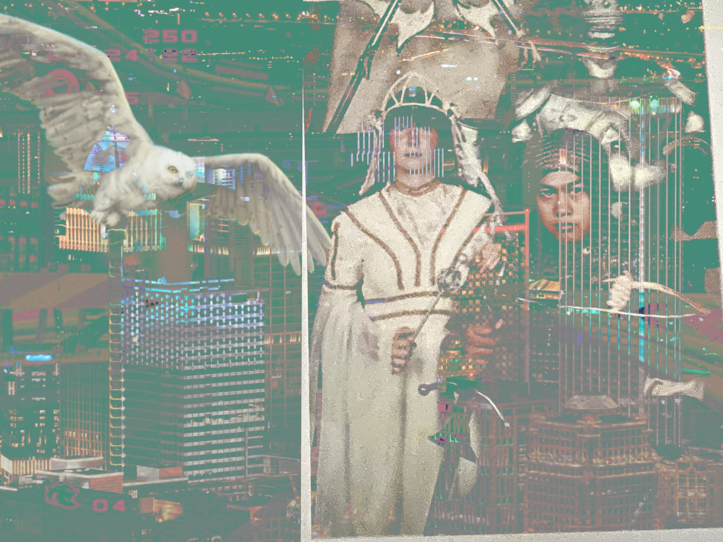 Prison Lane, 2022, digital composite