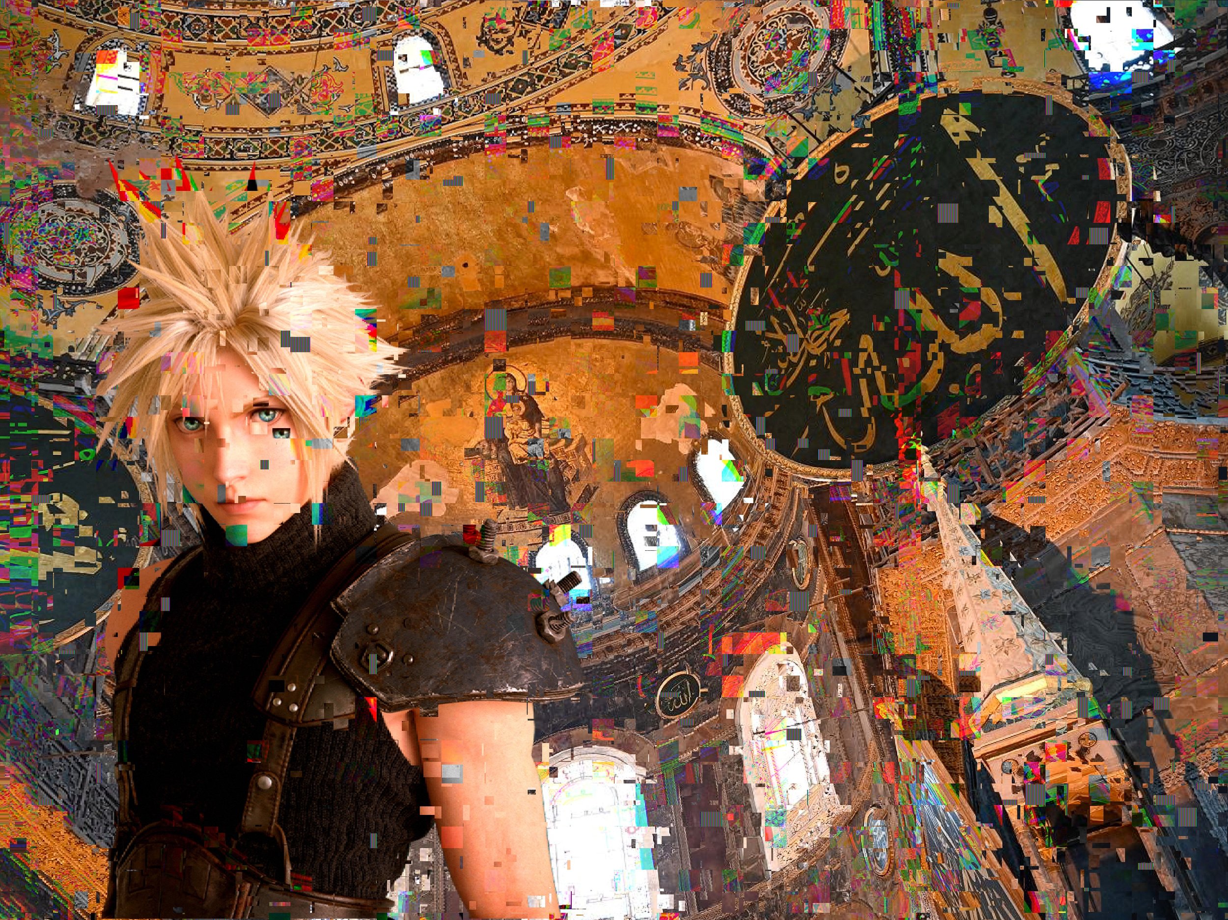 The Merc's Route, 2023, digital composite