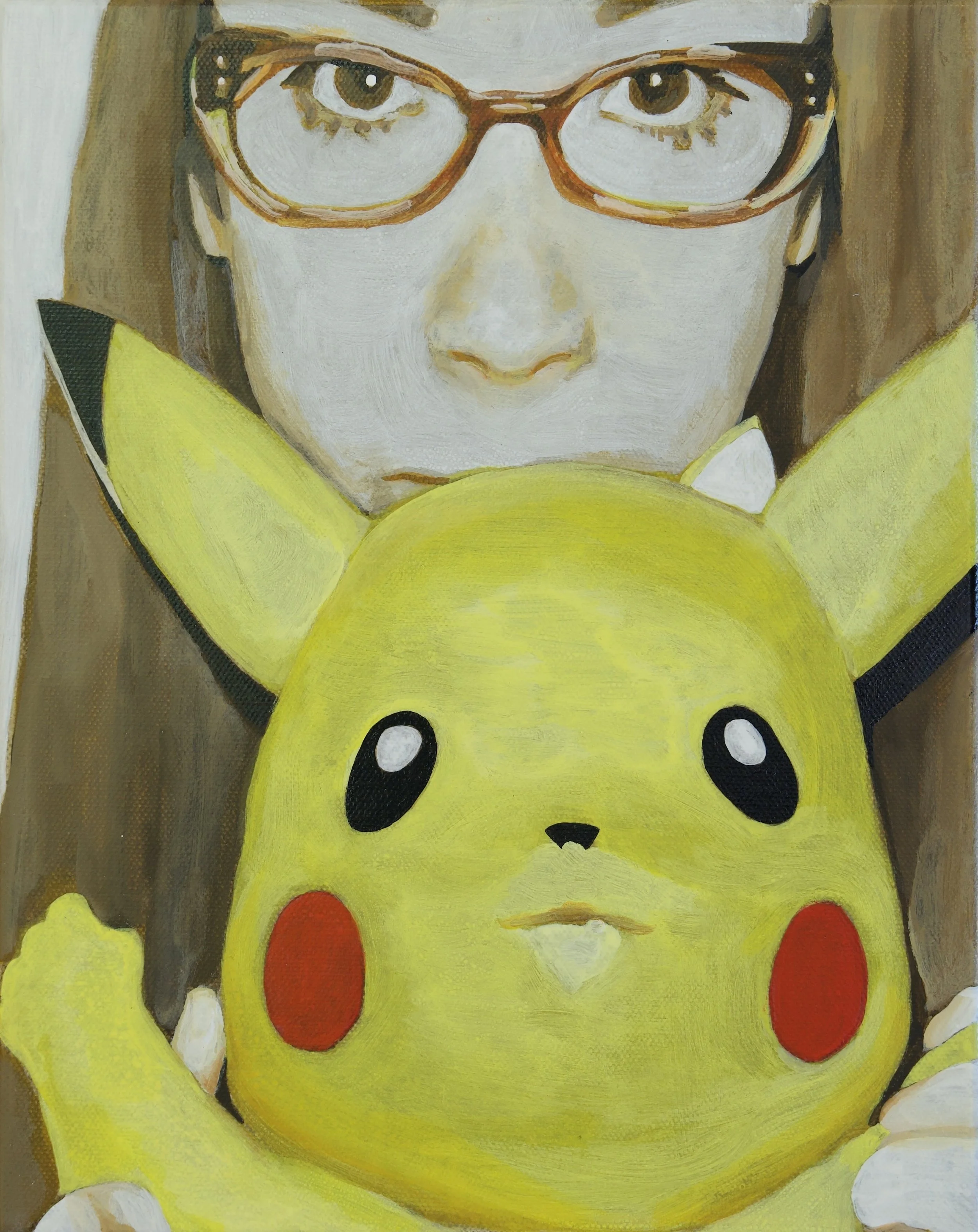 tommy february6, 2026, acrylic on canvas, 30 cm x 24 cm